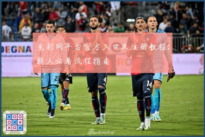 竞彩网平台官方入口及注册教程：新人必看流程指南