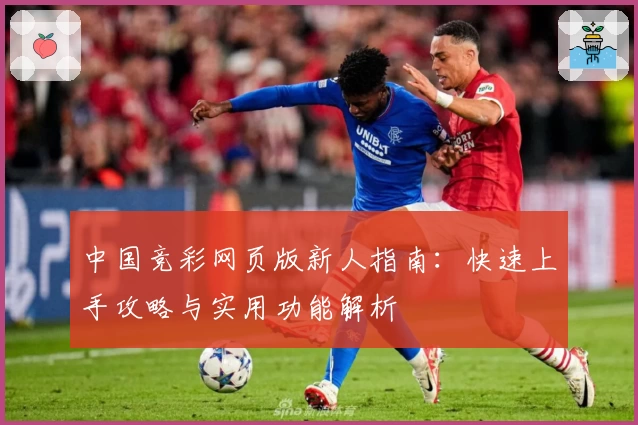 中国竞彩网页版新人指南：快速上手攻略与实用功能解析
